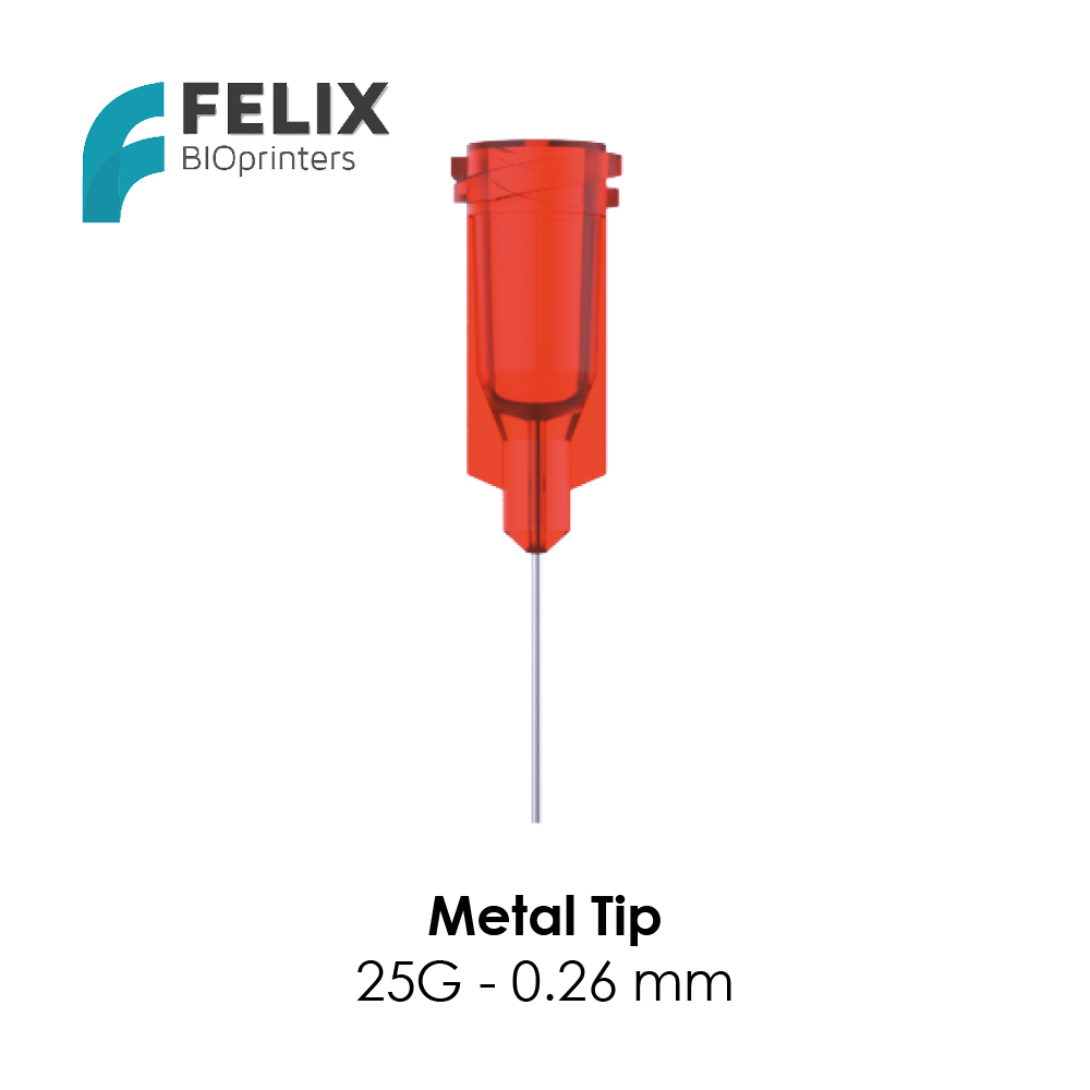 Needle 25G, 0.26mm, 1/2 inch, Luer Lock, pink