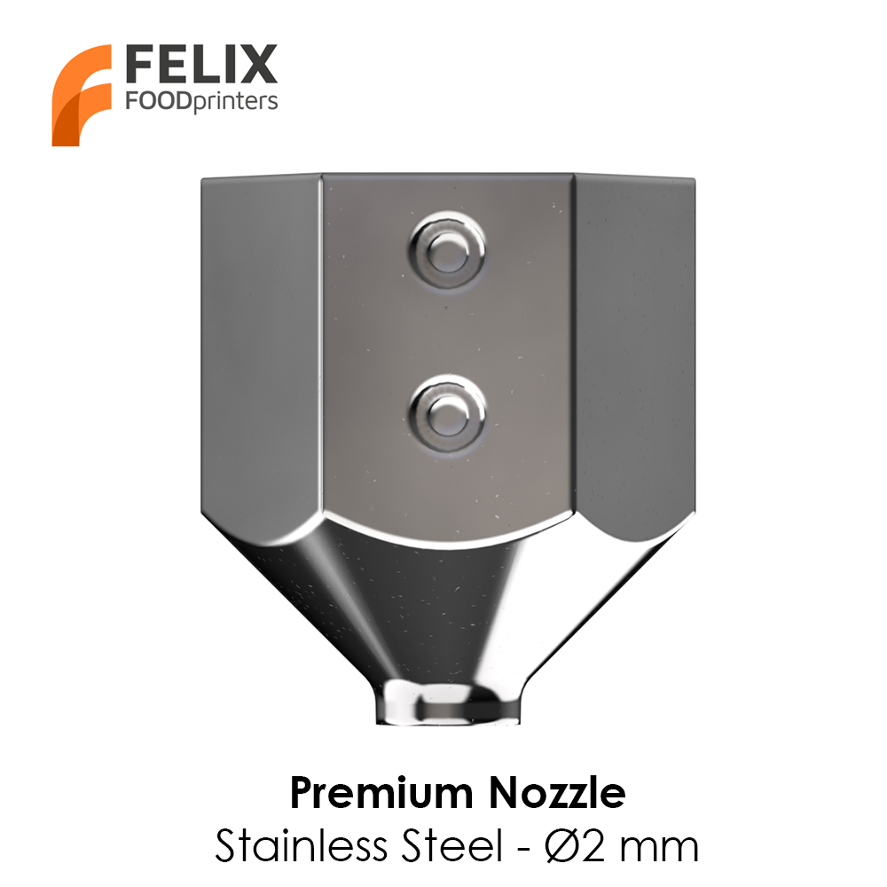 Stainless Steel Nozzle - Ø2mm - Premium Printers