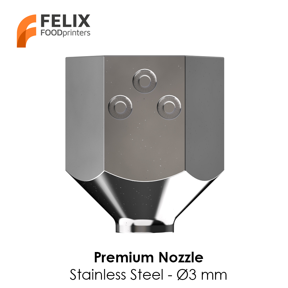 Stainless Steel Nozzle - Ø3mm - Premium Printers