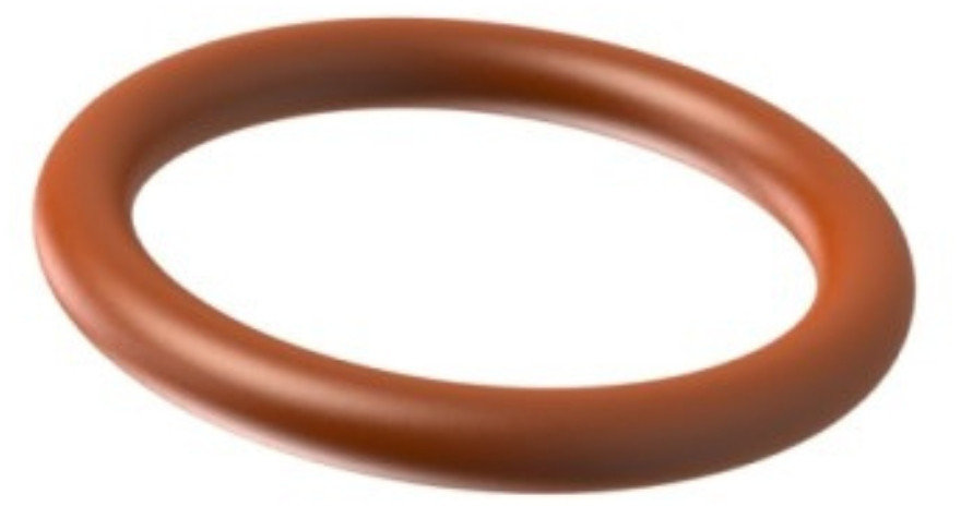 Silicone Seal Ring 20x2.2 - Red, FDA Approved