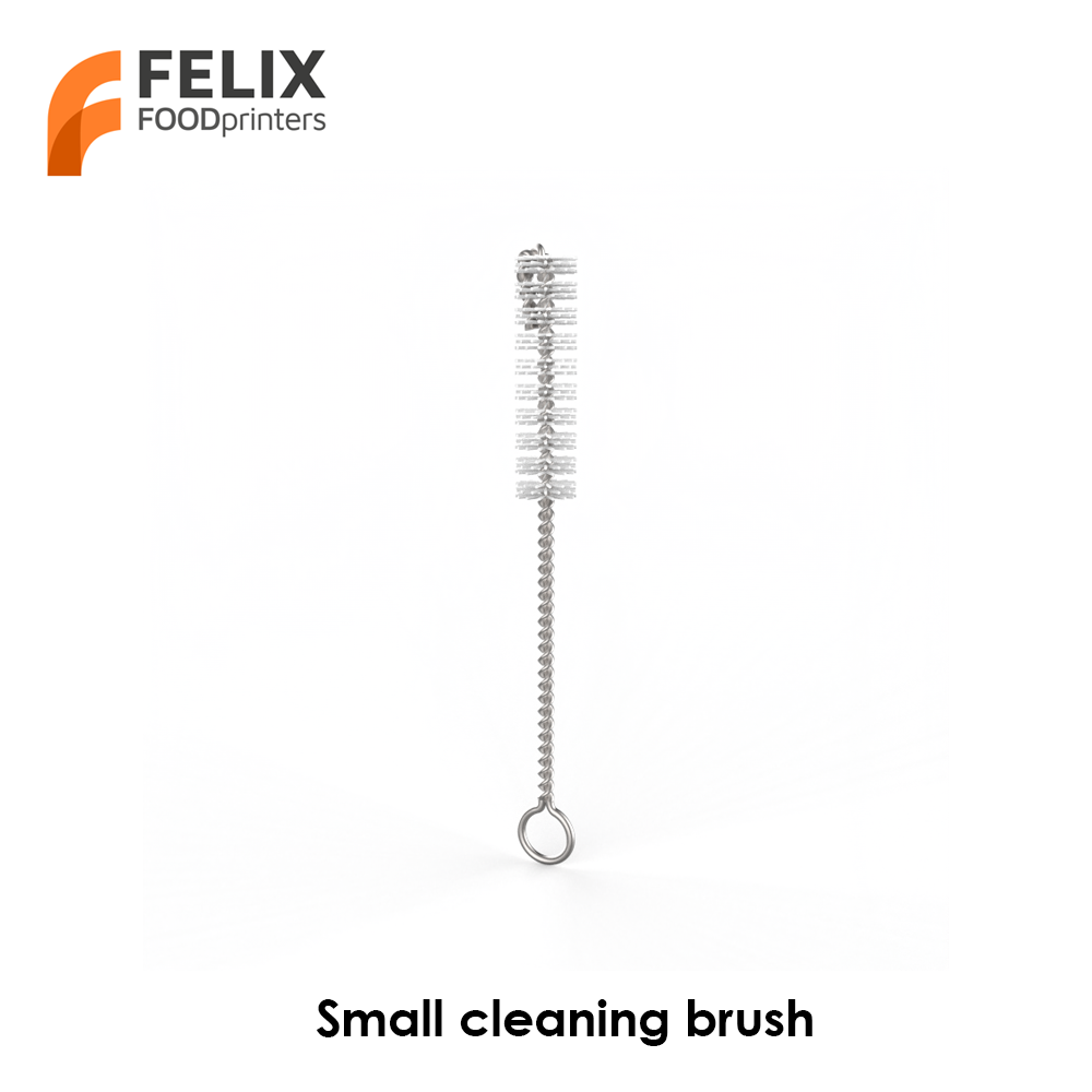 Small cleaning brush syringe - FELIX Food