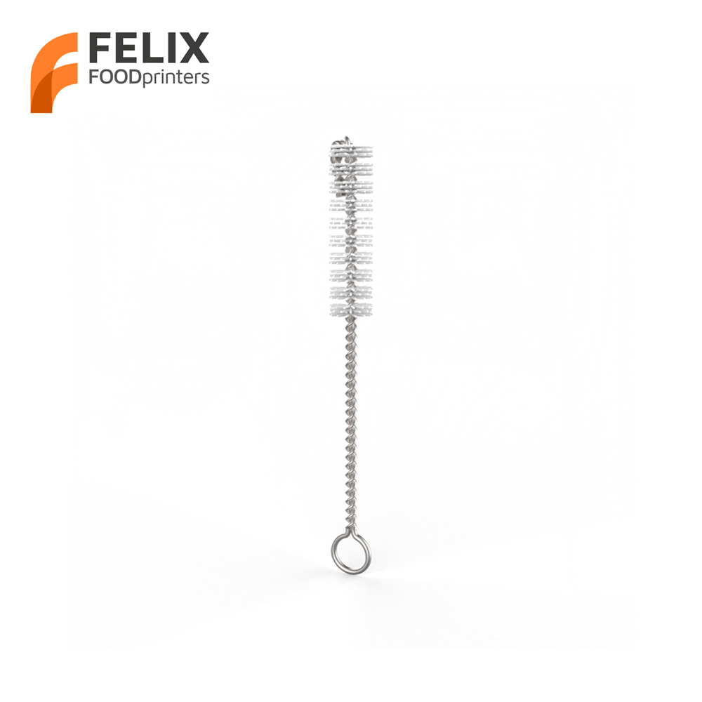 Small cleaning brush syringe - FELIX Food